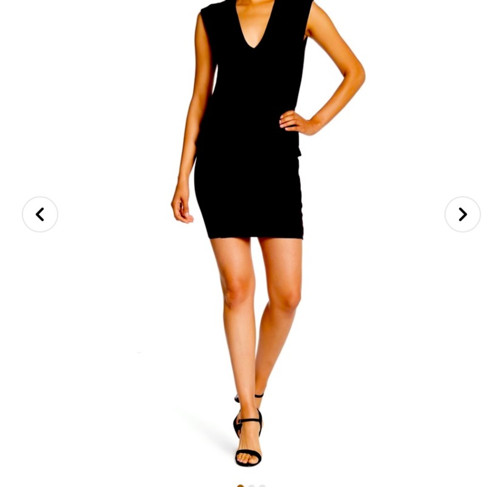 Y2K neck blouson dress never won no tags